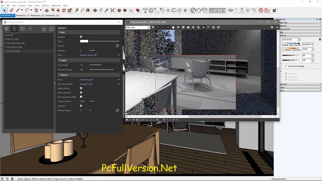 vray 3.6 for sketchup 2018 download